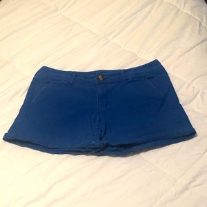 American Eagle stretch midi shorts